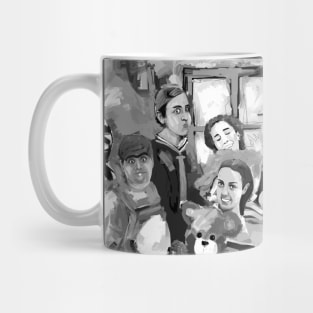 Black and White El Chavo del Ocho Mug